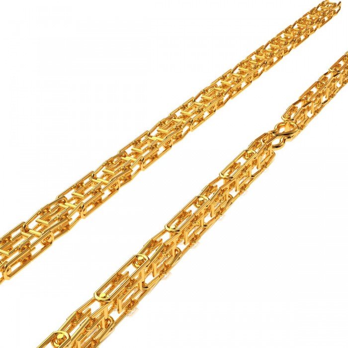 Square Gold Chain