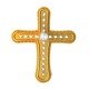 Barfi Shape Jesus Pendant