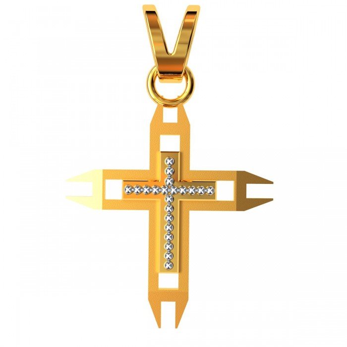 Jesus Name Cross Pendant