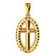 Jesus Gold Pendant