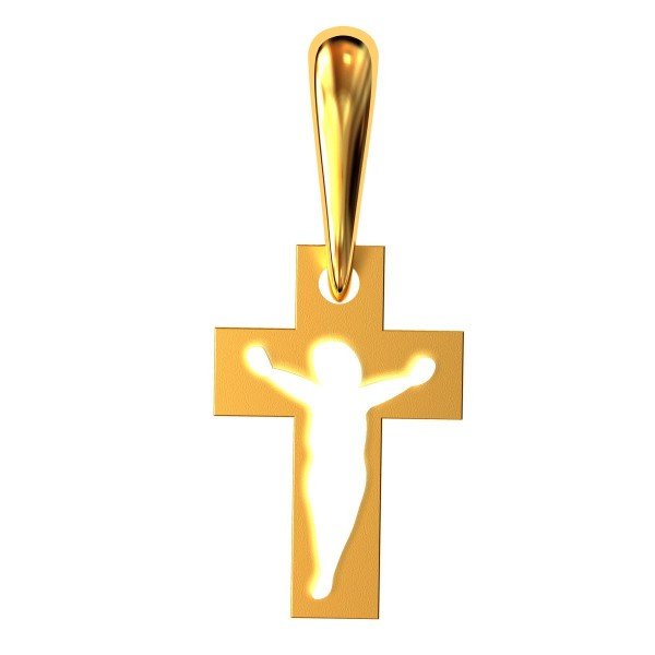 Jesus Christ Gold Pendant Jesus Christ Gold Pendant