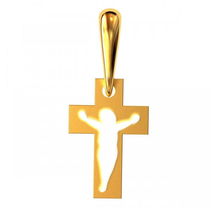 Jesus Christ Gold Pendant