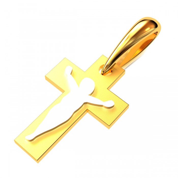 Jesus Christ Gold Pendant