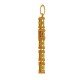 Golden Topaz Jesus Pendant