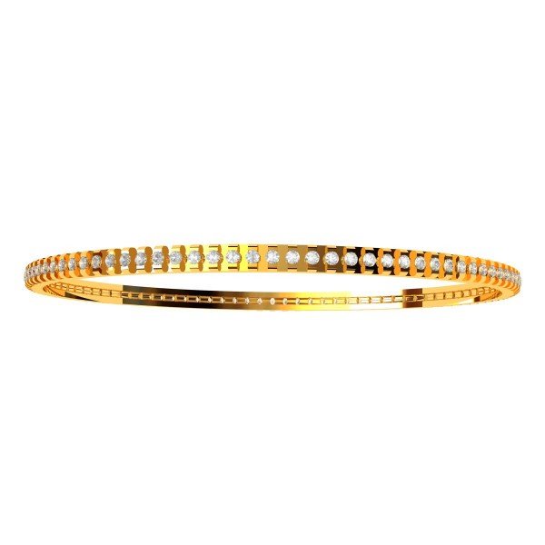 Fashionable Single Line Diamond Bangle Fashionable Single Line Diamond Bangle