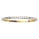 Square Box Single Line Diamond Bangle