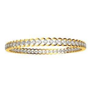 Single Diamond Bangles