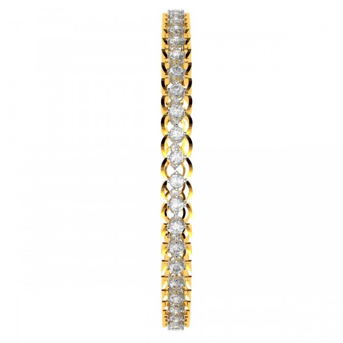 Single Diamond Bangles