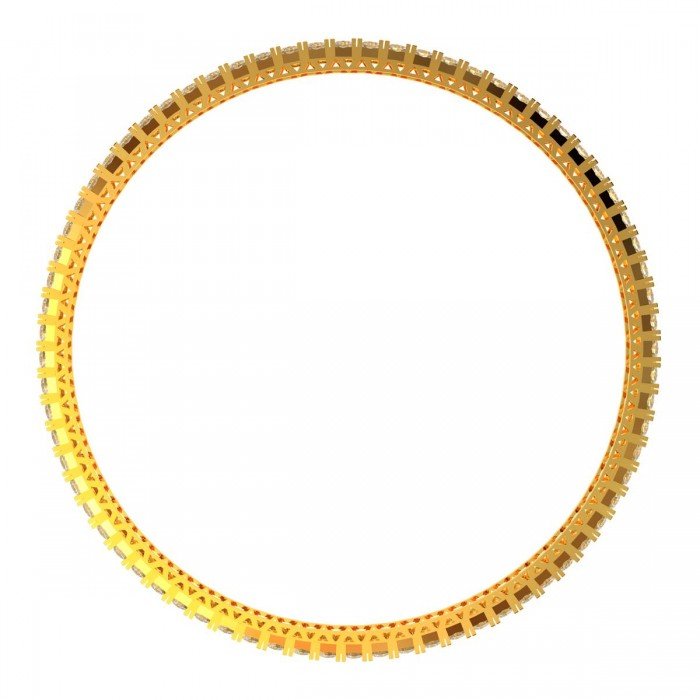 Tracon Hole Diamond Bangle