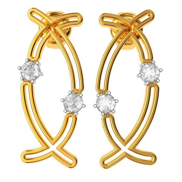 Vintage American Diamond Earrings Vintage American Diamond Earrings