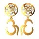 Om Dangling Earring