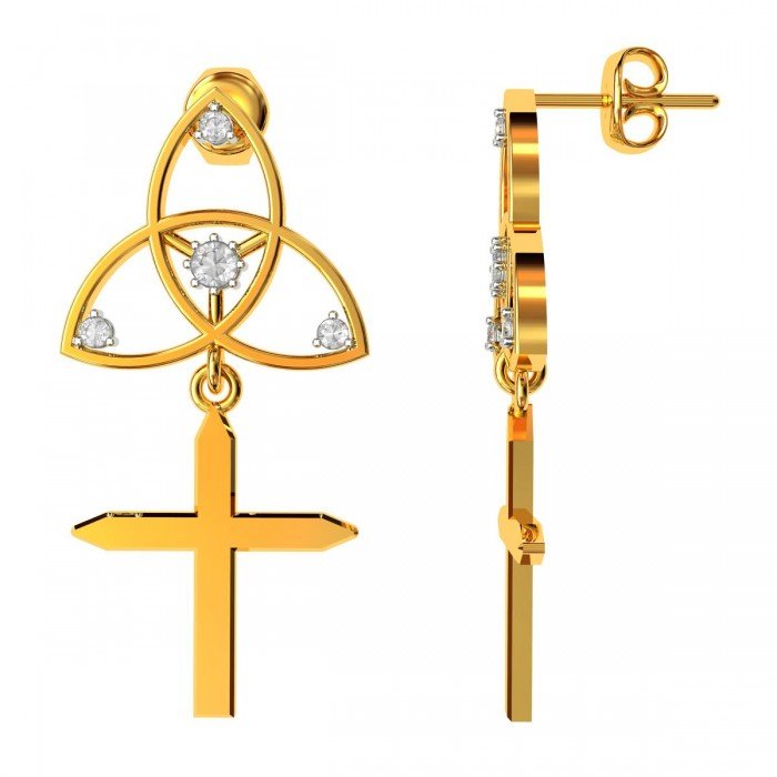 Tracon Christ Earring