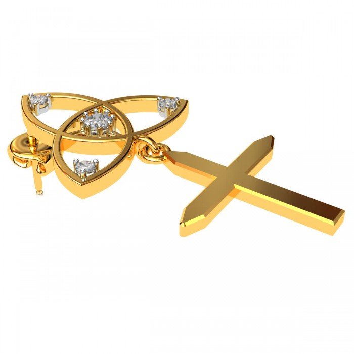 Tracon Christ Earring