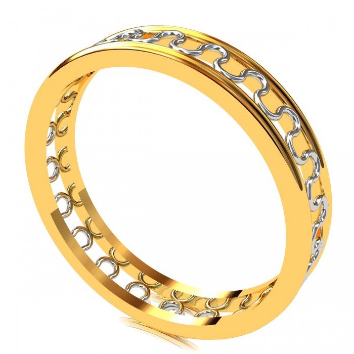 Women Gold Band Ring