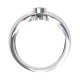 White Gold Solitaire Ring White Gold Solitaire Ring