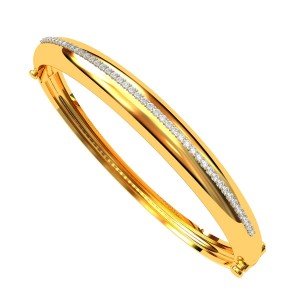 Gold American Diamond Bracelet