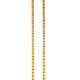 Rectangle Round Gold Chain