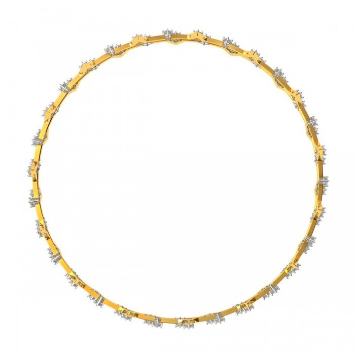 Tracon Gold Diamond Bangle