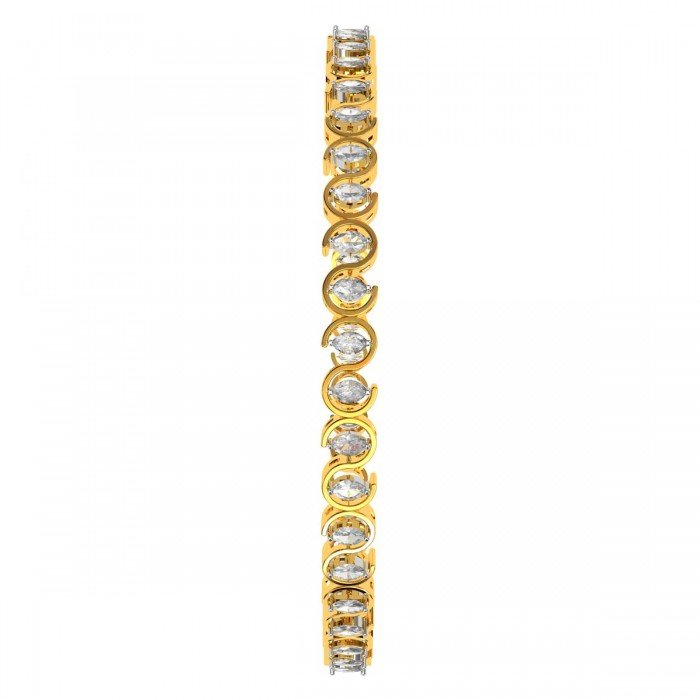 Marquise Diamond Fashion Bangle