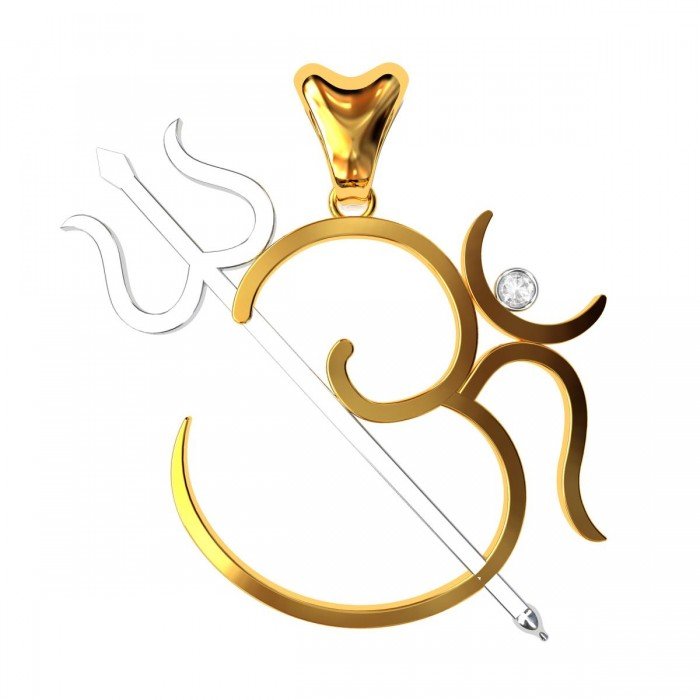 Om Trishul Locket