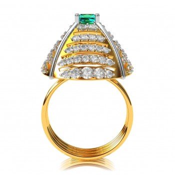 Engagement Aquamarine Ring