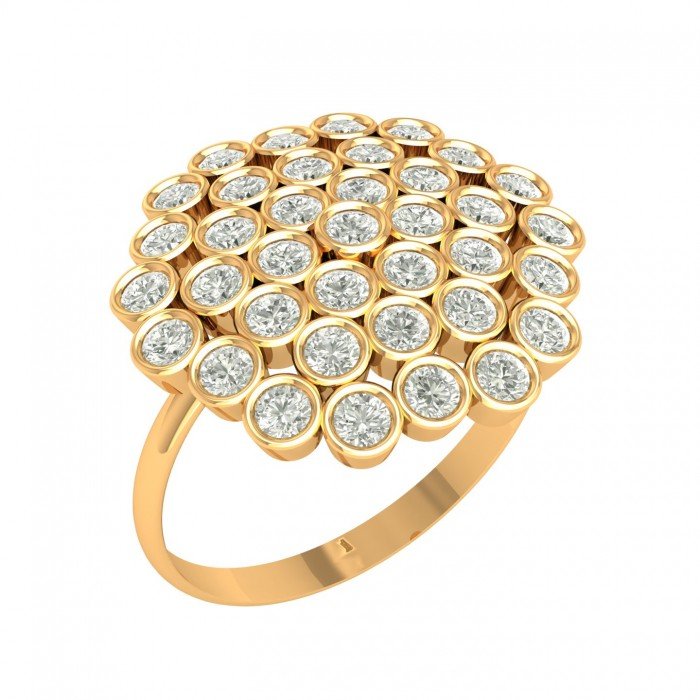 Cluster Cocktail Ring