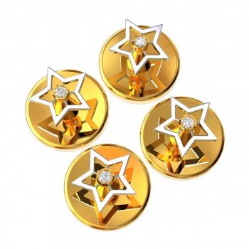 American Diamond Star Buttons