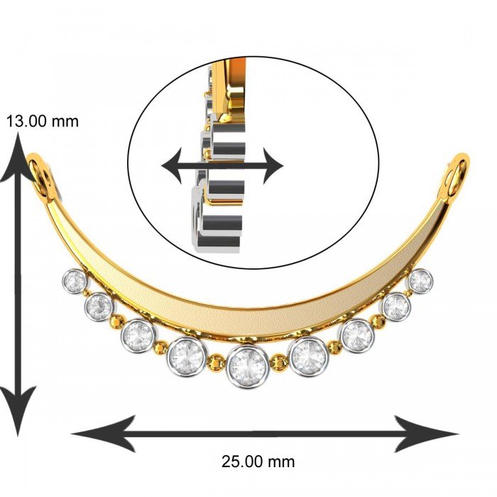 American Diamond Mangalsutra