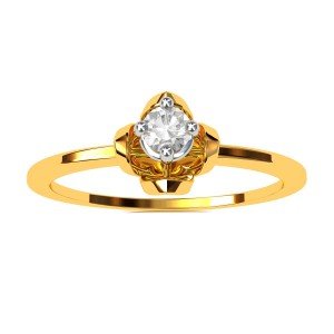 The Andremedo Solitaire American Diamond Ring