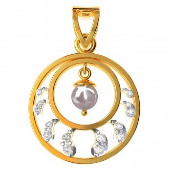 American Diamond Pearl Women Locket