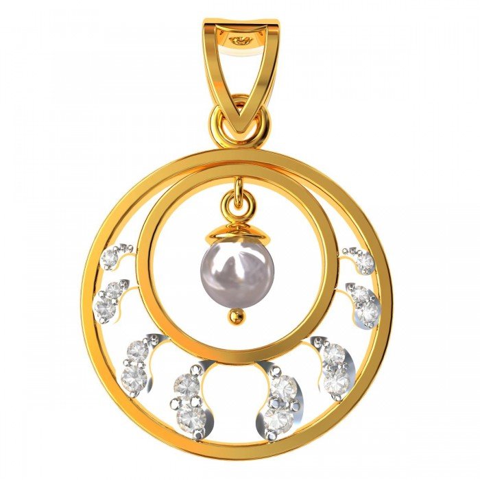 American Diamond Pearl Women Locket