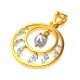 American Diamond Pearl Women Locket