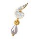 Pearl Drop American Diamond Earring