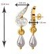 Pearl Drop American Diamond Earring