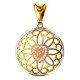 Round American Diamond ILU Pendant