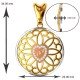 Round American Diamond ILU Pendant