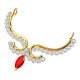 Ruby American Diamond Glamorous Mangalsutra