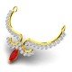 Ruby American Diamond Glamorous Mangalsutra