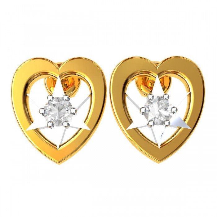 Star Heart Earring