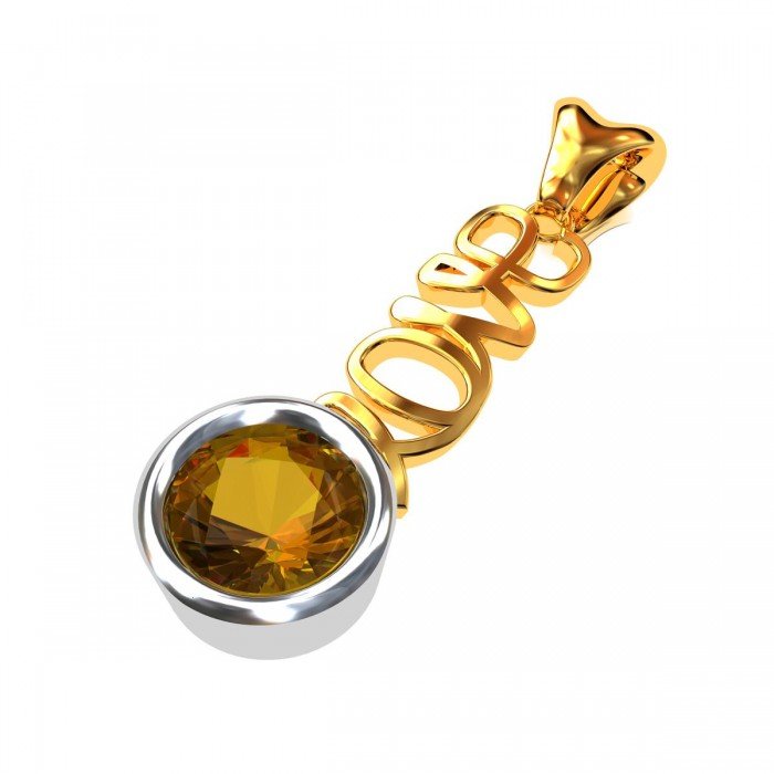 Citrine Love Pendant