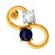 Blue Sapphire Fashion Earring