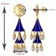 Double Enamel Jhumka Earrings