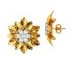 Flower American Diamond Earrings