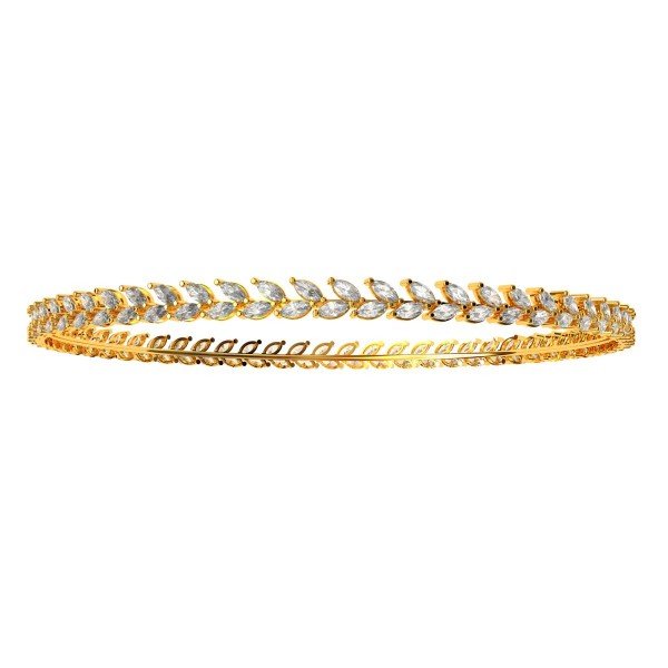Double Diamond Marquise Bangle Double Diamond Marquise Bangle