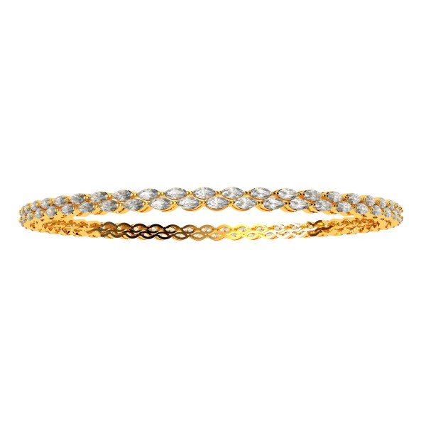 Cross Diamond Marquise Bangle Cross Diamond Marquise Bangle