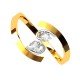 The Broken Heart American Diamond Ring