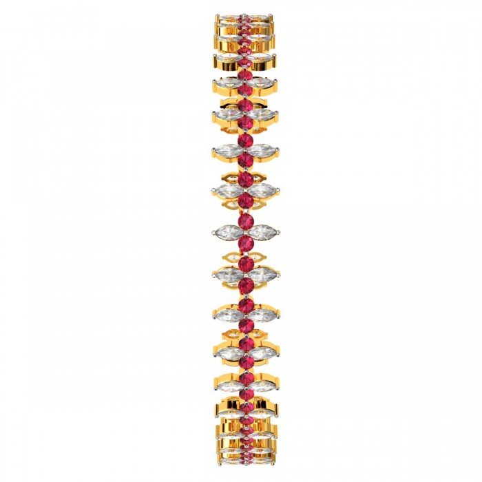 Marquise Diamond Ruby Bangle