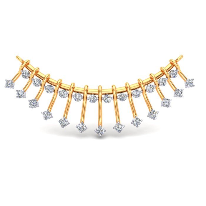 American Diamond Contemporary Mangalsutra