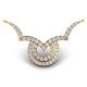 American Diamond Circular Mangalsutra