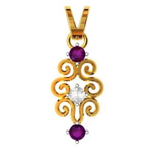 Amethyst Stone Pendants